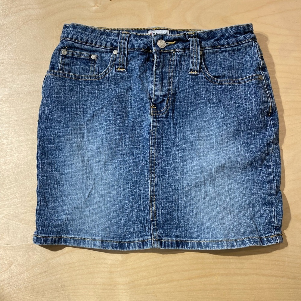 No Boundaries Stretch Jean Skirt Size 7 (AH)